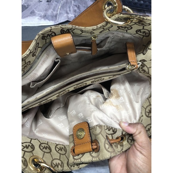 Lot Of 3 Michael Kors Purses Gladstone Signature Tote Ludlow Multicolor Large - Picture 13 of 16